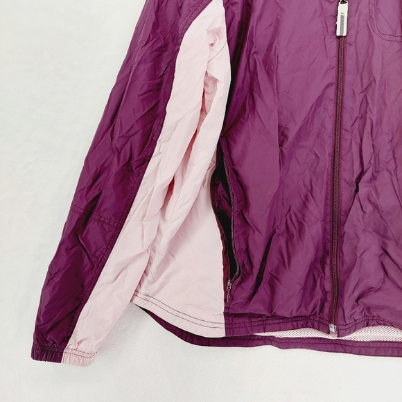 New Balance Women's Track Jacket Full Zip-Up Windbreaker 3029 - Picture 3 of 10